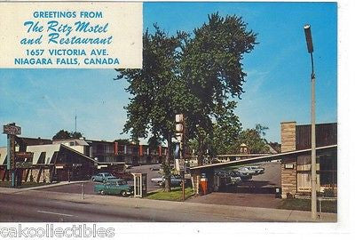 The Ritz Motel and Restaurant-Niagara Falls,Canada - Cakcollectibles - 1