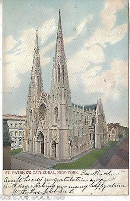 St. Patrick's Cathedral-New York City 1906 - Cakcollectibles