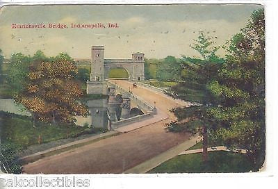Emrichsville Bridge-Indianapolis,Indiana 1911 - Cakcollectibles