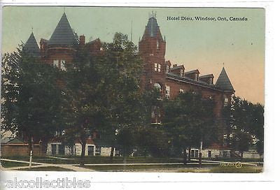 Hotel Dieu-Windsor,Ontario,Canada 1916 - Cakcollectibles