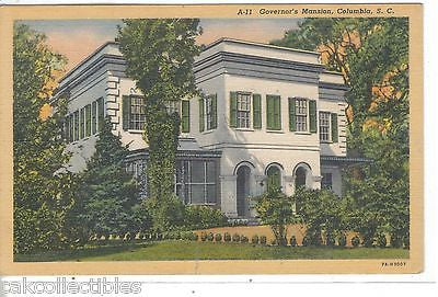 Governor's Mansion-Columbia,South Carolina - Cakcollectibles