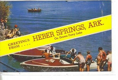 Greetings From Herber Springs, Arkansas - Cakcollectibles