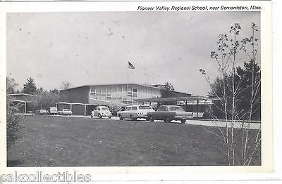 Pioneer Valley Regional School near Bernardston,Massachusetts (Old Cars) - Cakcollectibles