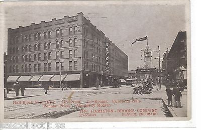 The Oxford Hotel-Denver,Colorado 1907 - Cakcollectibles - 1