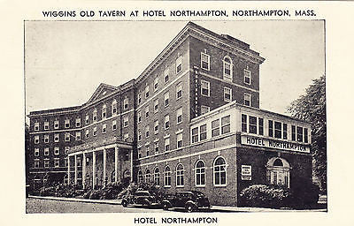 Wiggins Old Tavern At Hotel Northhampton, Mass. Postcard - Cakcollectibles