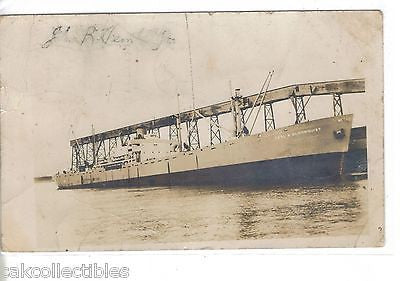 RPPC-Freighter Earl A. Bloomquist 1951 - Cakcollectibles - 1
