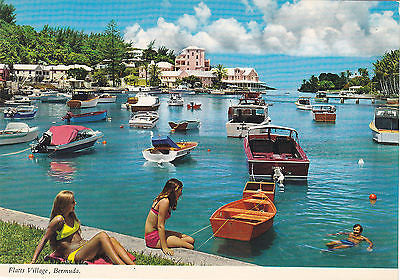 Flatts Village , Bermuda Postcard - Cakcollectibles - 1