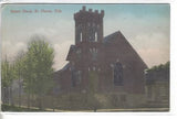Baptist Church-St. Charles,Michigan 1909 postcard front