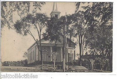 Baptist Church-Damariscotta,Maine - Cakcollectibles - 1