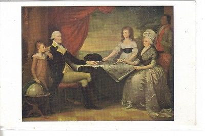Potrait of The Washington Family, Washington, D. C. - Cakcollectibles