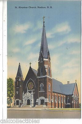 St. Aloysius Church-Nashua,New Hampshire - Cakcollectibles