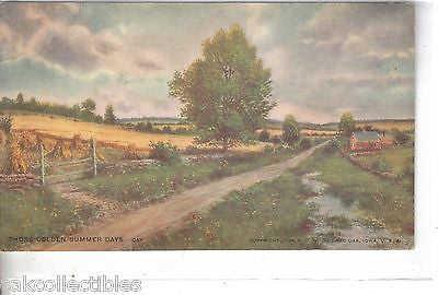 Early Post Card-Those Golden Summer Days - Cakcollectibles