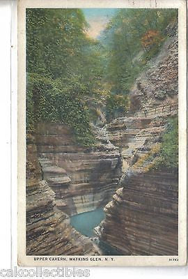 Upper Cavern-Watkins Glen,New York 1928 - Cakcollectibles