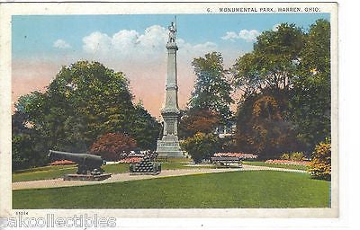 Monument Park-Warren,Ohio #2 - Cakcollectibles