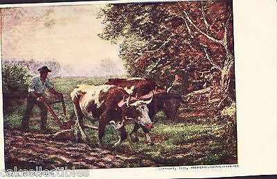 Early Post Card-"Fall Ploughing" UDB - Cakcollectibles