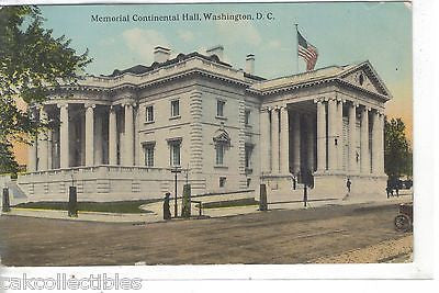 Memorial Continental Hall-Washington,D.C. 1912 - Cakcollectibles
