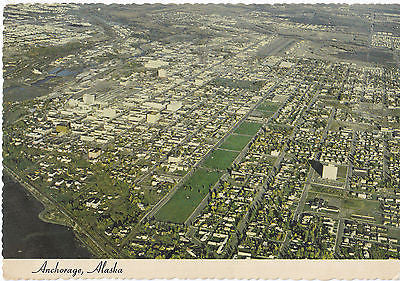 Anchorage, Alaska Aerial View Postcard - Cakcollectibles - 1