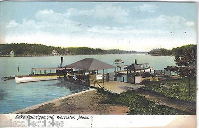Lake Quinsigamond-Worcester,Massachusetts UDB - Cakcollectibles