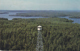 "Sentinel Of The Woods" Firetowers Guard Canada's Forest Wealth Postcard - Cakcollectibles - 1