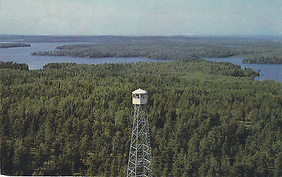 "Sentinel Of The Woods" Firetowers Guard Canada's Forest Wealth Postcard - Cakcollectibles - 1