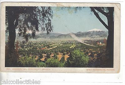View of Redlands,California from Smiley's Heights 1905 - Cakcollectibles - 1