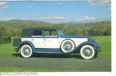 1929 Rolls-Royce Phantom I Convertible Sedan - Cakcollectibles