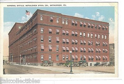 General Office,Bethlehem Steel Co.-Bethlehem,Pennsylvania - Cakcollectibles