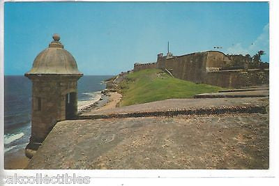 Sentry Box near Main Entrance to Fort Cristobal-San Juan,P.R. - Cakcollectibles