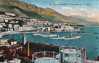 France Monte Carlo Vue Generale Le Port Postcard - Cakcollectibles