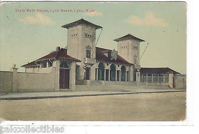 State Bath House,Lynn Beach-Lynn,Massachusetts - Cakcollectibles
