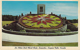 Sir Adam Beck Floral Clock - Niagra Falls, Canada Postcard - Cakcollectibles - 1