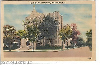 The Catholic Church-Asbury Park,New Jersey 1947 - Cakcollectibles