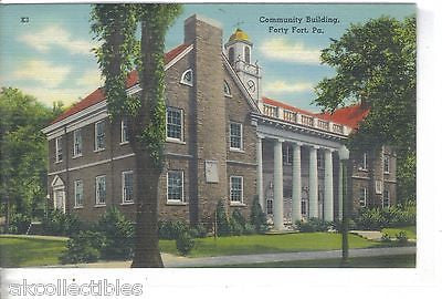 Community Building=Forty Fort,Pennsylvania - Cakcollectibles
