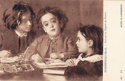 Musee Du Luxembourg Portrait Des Enfants Du Peintre Postcard - Cakcollectibles