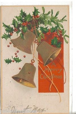 A Merry Christmas-Clapsaddle - Cakcollectibles - 1