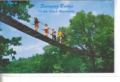 Swinging Bridge, Ozark Montains - Cakcollectibles