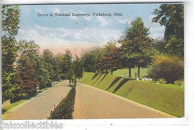 Drive in National Cemetery-Vicksburg,Mississippi - Cakcollectibles
