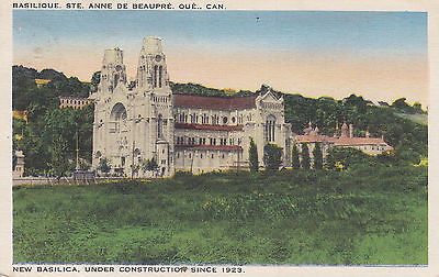 New Basilica, Under Construction Since 1923 Postcard - Cakcollectibles - 1
