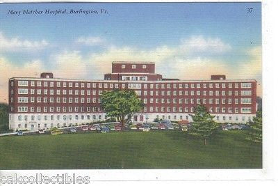 Mary Fletcher Hospital-Burlington,Vermont - Cakcollectibles