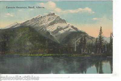 Cascade Mountain-Banff,Alberta,Canada 1920 - Cakcollectibles