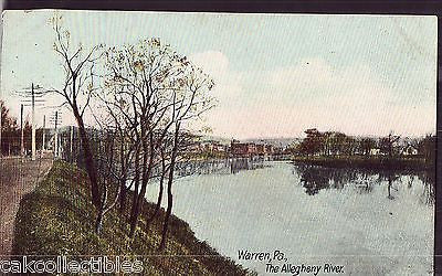The Allegheny River-Warren,Pennsylvania 1907 - Cakcollectibles
