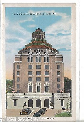 City Building of Asheville,North Carolina - Cakcollectibles