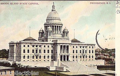 Rhode Island State Cpitol-Providence,Rhode Island 1906 - Cakcollectibles