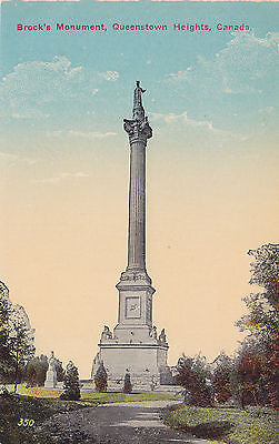 Brock's Monument, Queenstown Heights, Canada Postcard - Cakcollectibles - 1