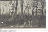 RPPC-With Dog and Gun-Man Hunting - Cakcollectibles - 1