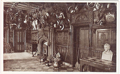 The Entrance Hall At Abbotsford Postcard - Cakcollectibles