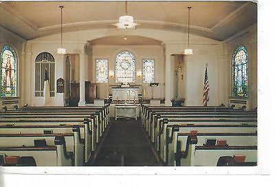 Interior of The Chapel At The Eastern Star Home In Oriskany, N. Y. - Cakcollectibles