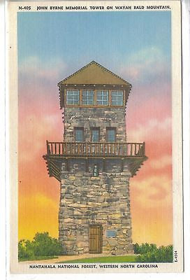 John Byrne Memorial Tower on Wayah Bald Mt.,Nantahala National Forest,N.C. - Cakcollectibles