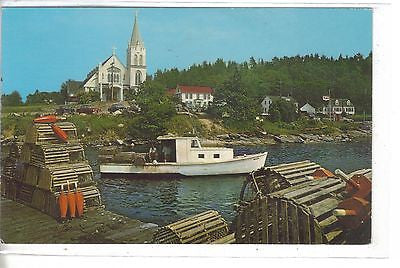Boothbay Harbor,Maine-Boating Capital of New England 1964 - Cakcollectibles