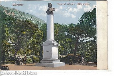 General Eliott's Monument-Gibraltar 1906 - Cakcollectibles